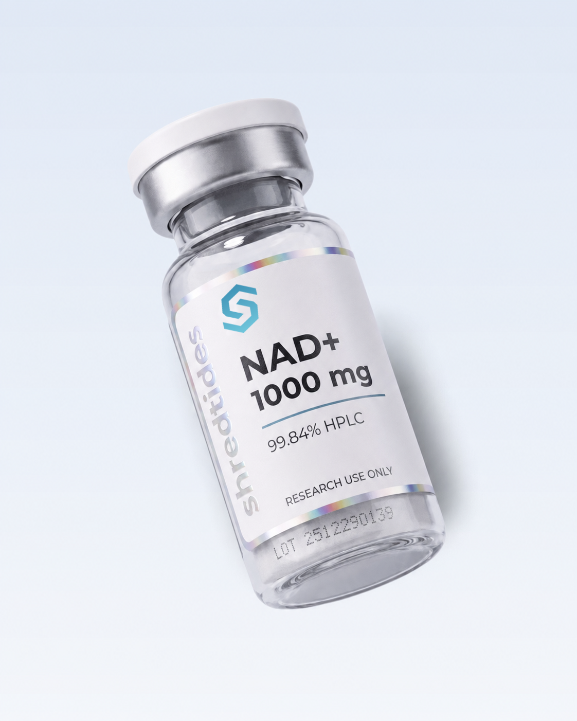 Shredtides NAD+ research vial