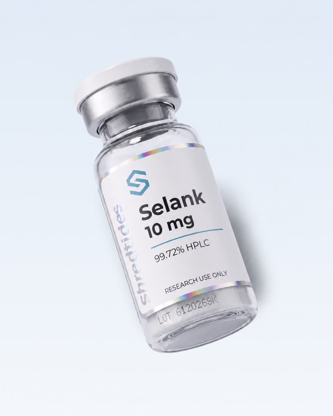 Shredtides Selank research vial